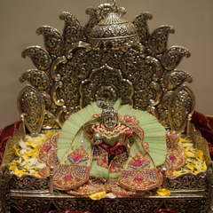 Lord Kanha Silver Idol - Divine Lord Krishna Statue for Pooja and Worship