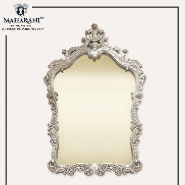 Silver Antique Royal Dressing Mirror
