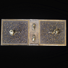 19th Century Indian Colonial Cutch Silver Dry Fruit Box – Antique Collectible