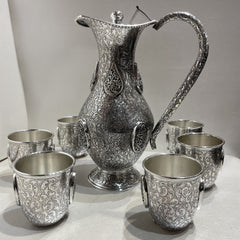 Silver Antique Jug Set