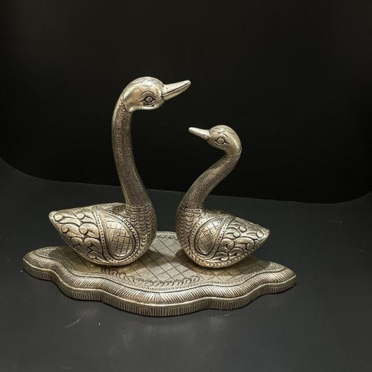 Silver Set of Swan