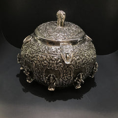 Homedecor antique god design dry fruit box