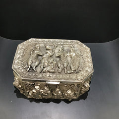 Silver Burnese Antique Box