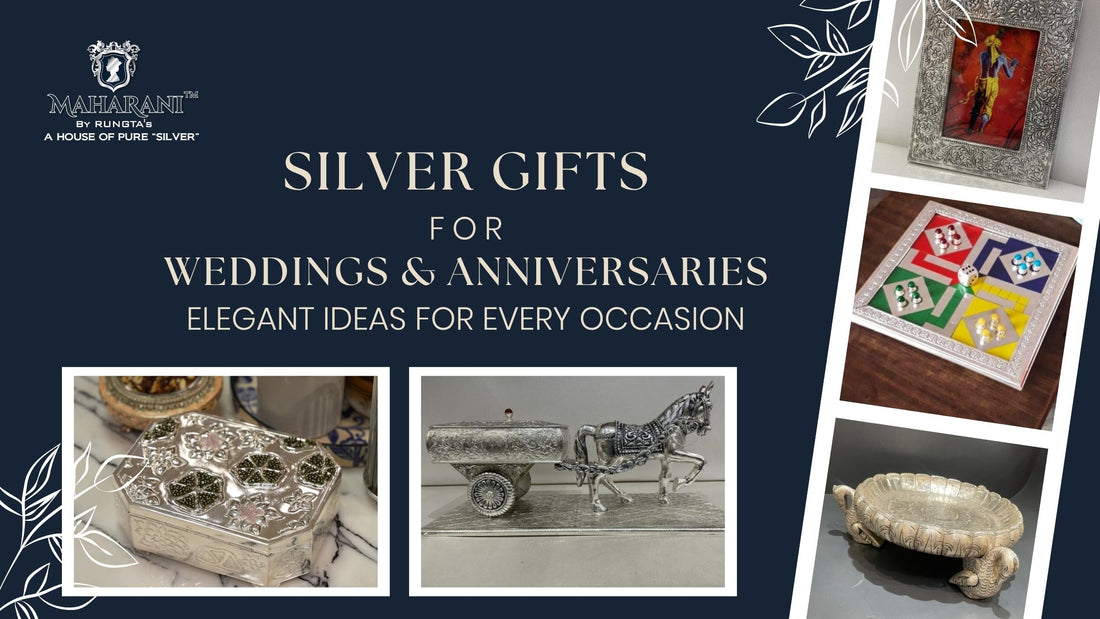 Best Silver Gifts for Weddings & Anniversaries – Elegant Ideas for Every Occasion