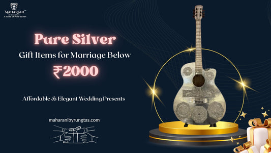 Pure Silver Gift Items for Marriage Below ₹2000 – Affordable & Elegant Wedding Presents