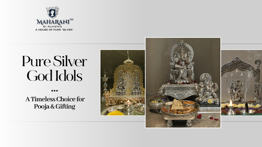 Pure Silver God Idols – A Timeless Choice for Pooja & Gifting