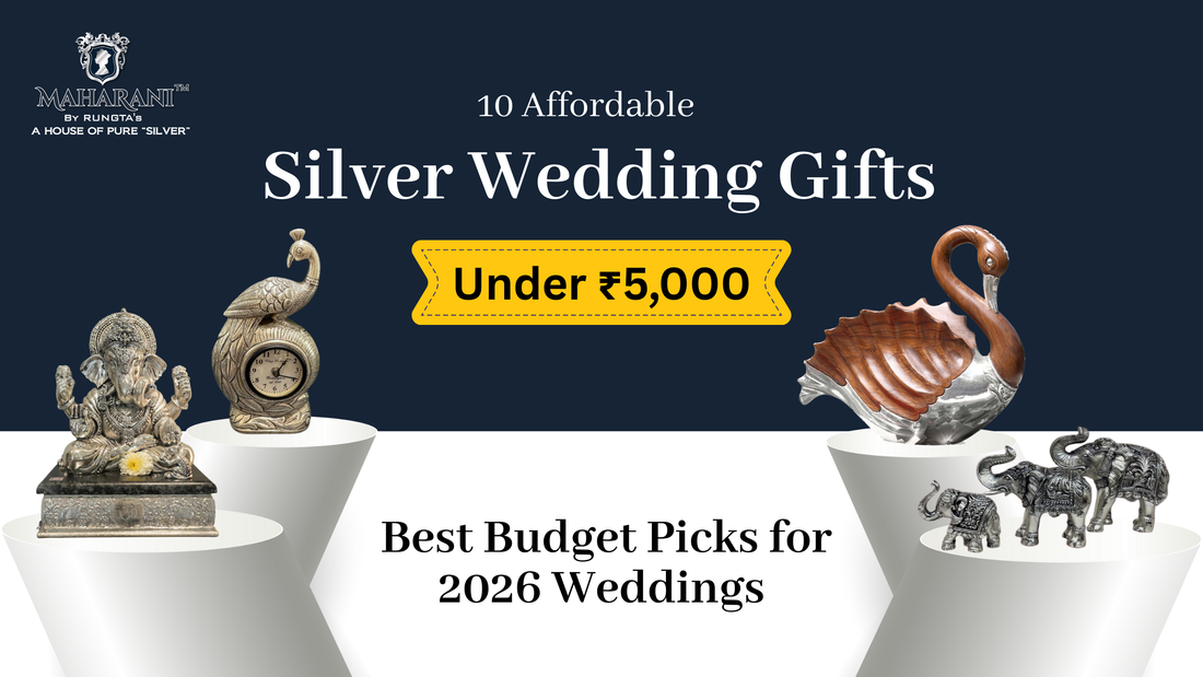 10 Affordable Silver Wedding Gifts Under ₹5,000: Best Budget Picks for 2026 Weddings