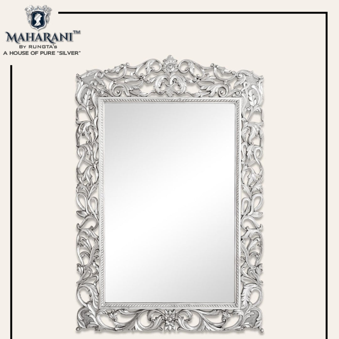 Silver Rectangle Dressing Mirror